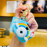 Rainbow Projection Camera Keychain