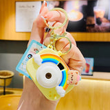 Rainbow Projection Camera Keychain