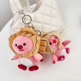 Add Some Cuteness to Your Kid's Accessories with Our Cute Cartoon Doll Soft Plush Keychain
