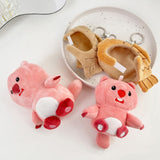 Add Some Cuteness to Your Kid's Accessories with Our Cute Cartoon Doll Soft Plush Keychain