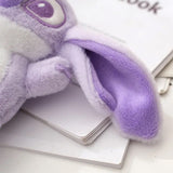 Cute Purple Soft Plush Animal Stuffed Keychains