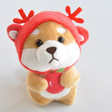 Cute Little Dog Theme Soft Stuffed Plush Keychains