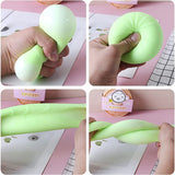 Stuffed Bun Stress Ball Fidget Toy
