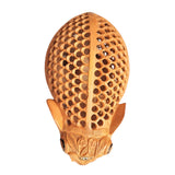 Handmade Wooden Jali Elephant Sculpture