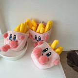 Mini French Fries Shape Soft Stuffed Plush Keychains