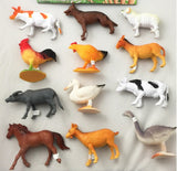 Wholesale PLAY RUBBER 6 INCH FARM ANIMALS ( sold by the PACK OF 6 ASST farm animals )