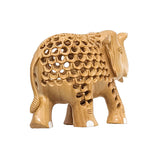 Wooden Handcrafted Elephant Sculpture