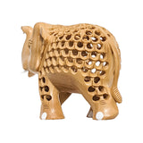 Wooden Handcrafted Elephant Sculpture