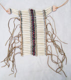 Wholesale MEDIUM INDIAN STYLE BUFFALO BONE BREAST CHEST PLATE ( sold by the piece / color )