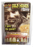Wholesale GOLD MINER WITH GOLD TOOTH BILLY BOB TEETH (Sold by the piece)