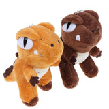 Mini Dinosaur Shape Soft Plush Keychains - Assorted