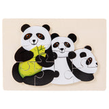 Animal Family Wooden Puzzle