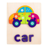 Montessori Educational Wooden Puzzle