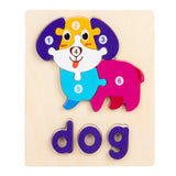 Montessori Educational Wooden Puzzle
