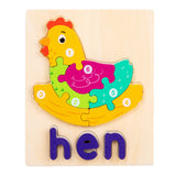 Montessori Educational Wooden Puzzle