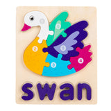 Montessori Educational Wooden Puzzle
