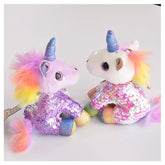 Unicorn Key Chain Plush Toy