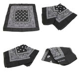Wholesale Paisley Prints Cotton Bandannas For Unisex- Assorted