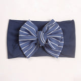 Ribbon Bow Baby Nylon Headbands