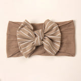 Ribbon Bow Baby Nylon Headbands