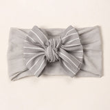Ribbon Bow Baby Nylon Headbands