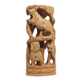 Wooden Animal Statue Decorative Art Piece