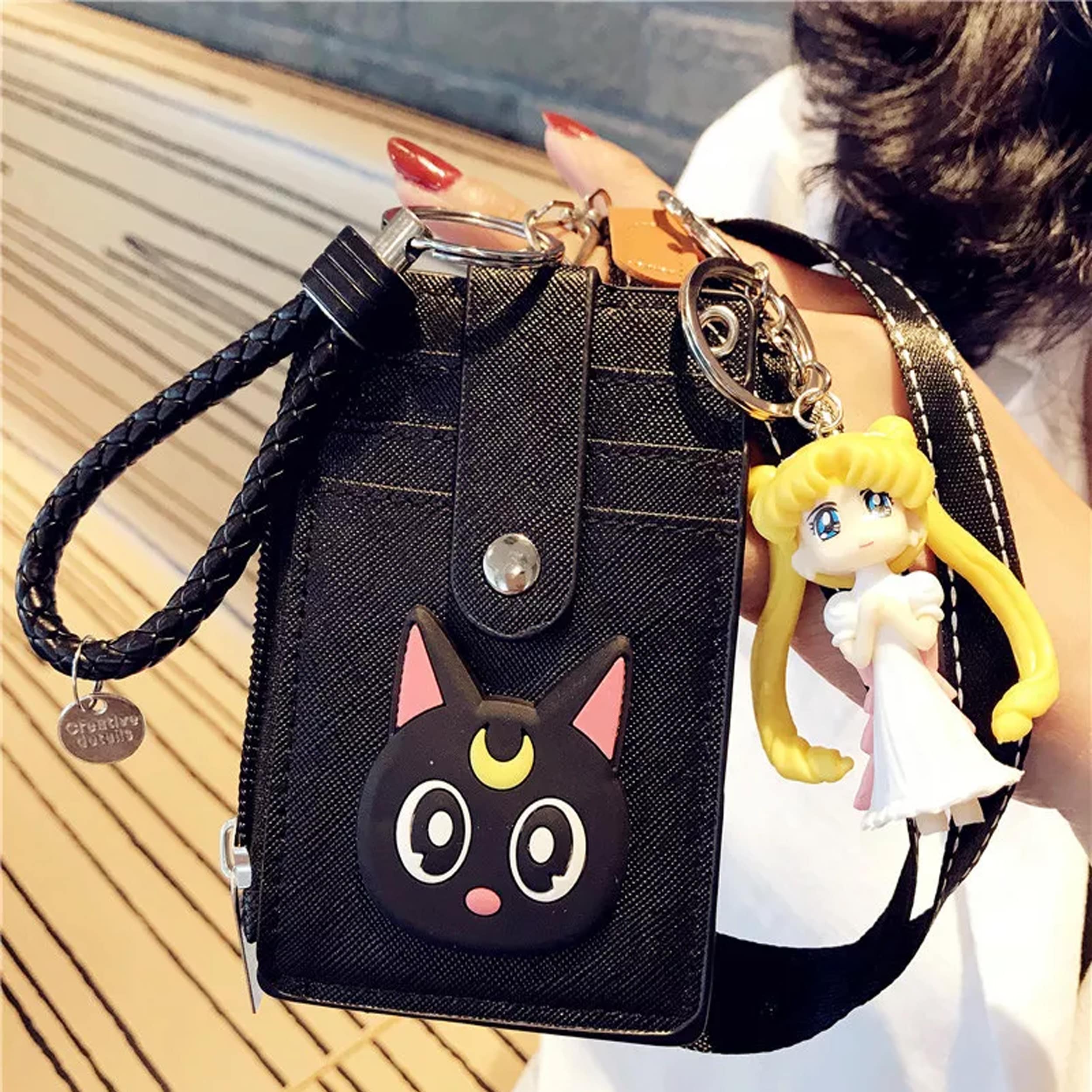 Pocket IDs Bag With Keychains
