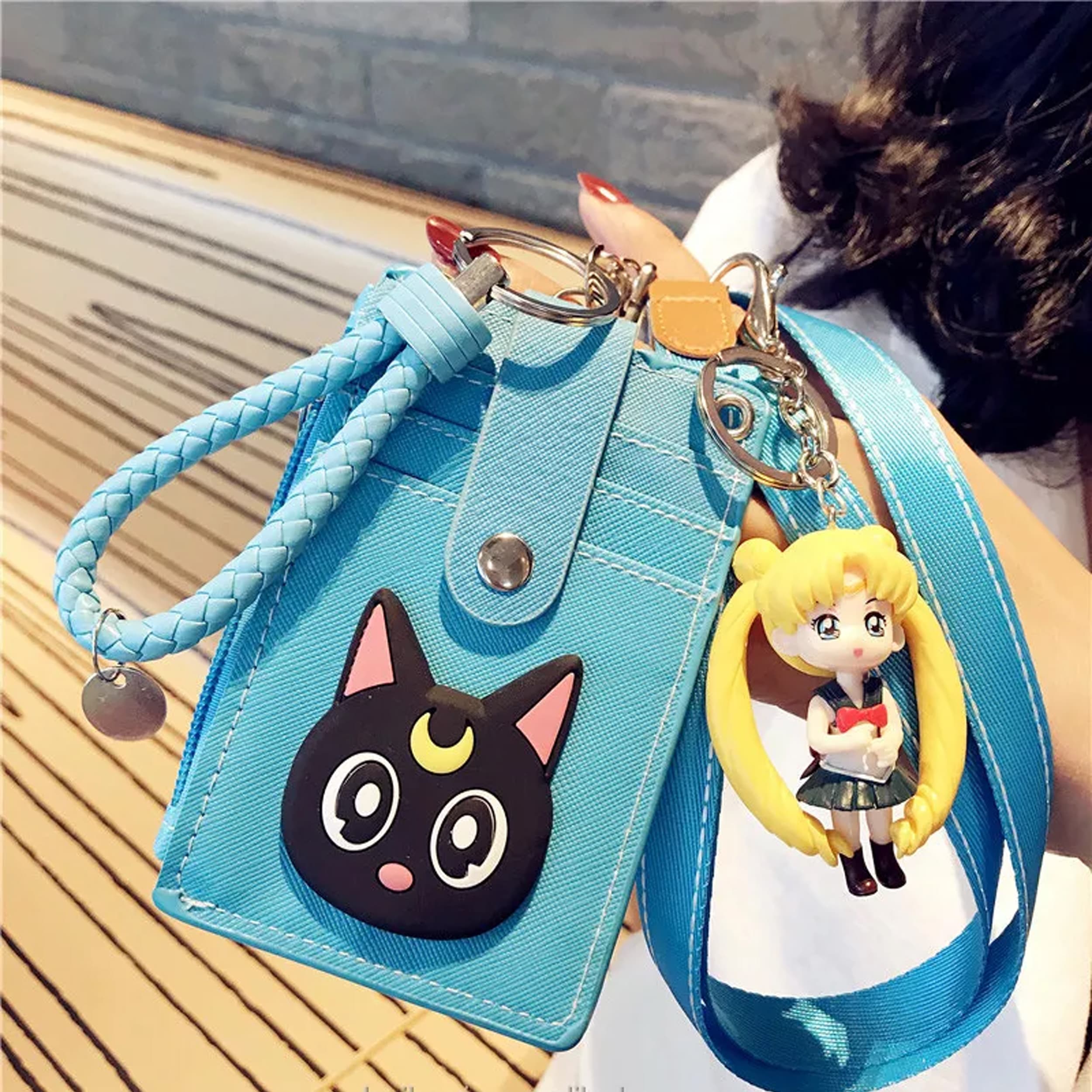 Pocket IDs Bag With Keychains