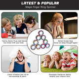 Tie Dye Color Magnetic Ring Fidget Toy