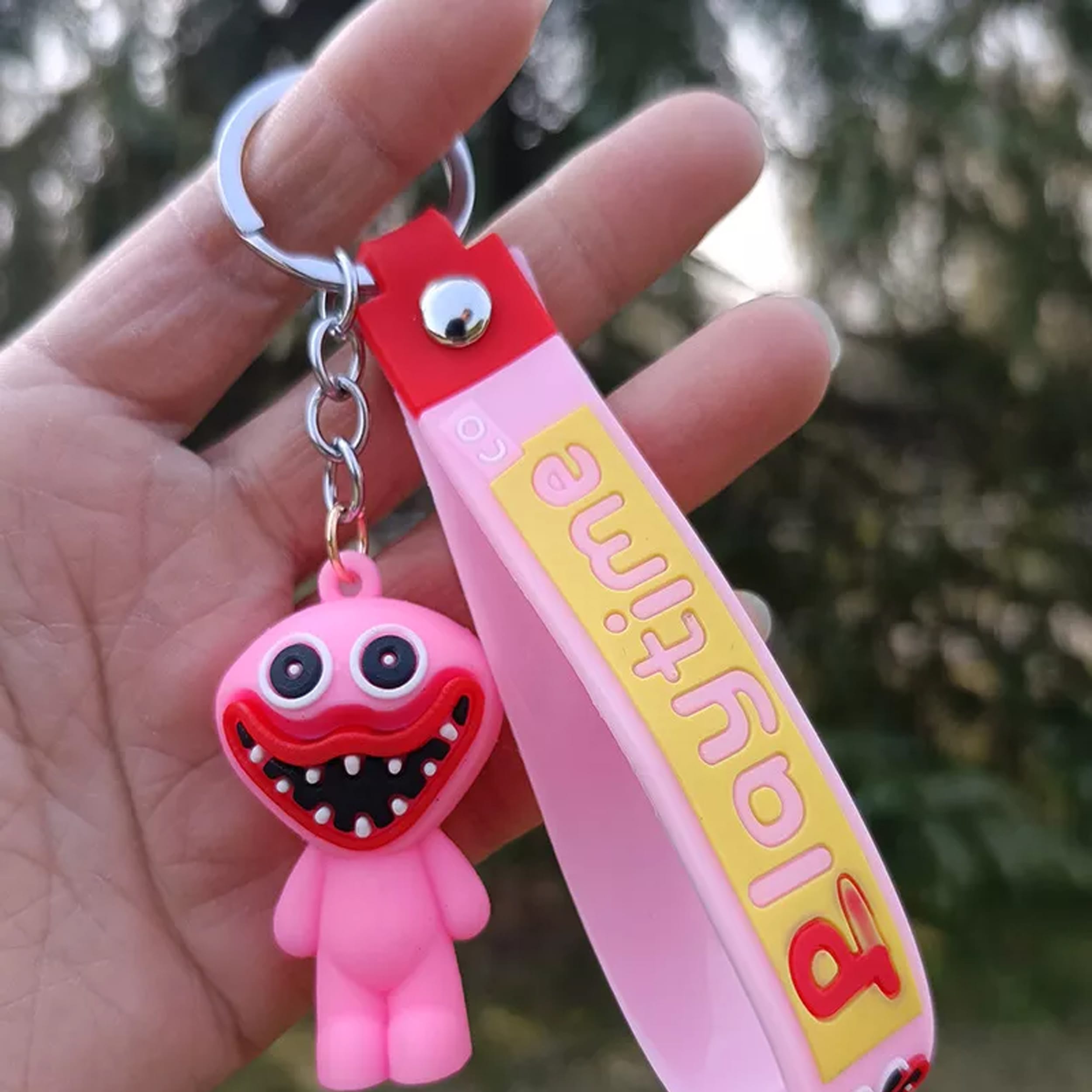 Monster Smiley Keychains Front image