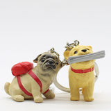 Wholesale Resin Dog Keychains