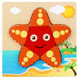 Wooden Jigsaw Puzzle for Kids - Assorted