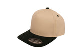 Blank Plain Cotton Twill Five Panel Pro Style Cap Hat