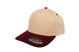 Blank Plain Cotton Twill Five Panel Pro Style Cap Hat