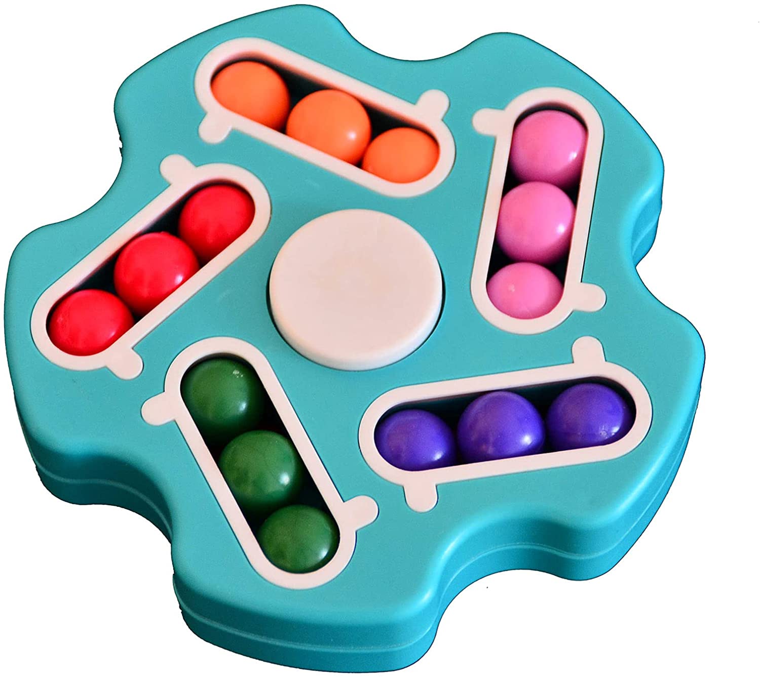 Blue Magic Bean Rotating Fidget Toys