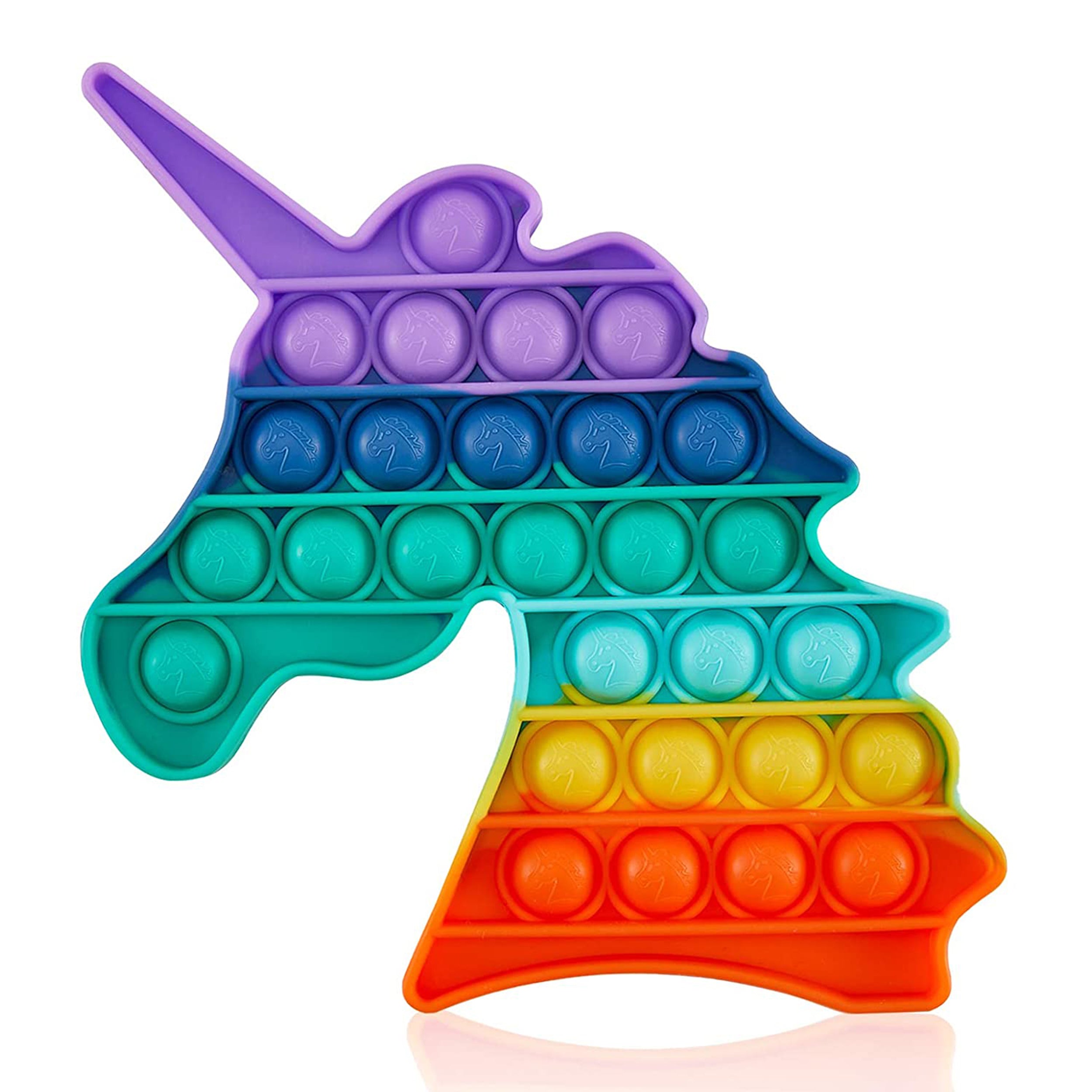Rainbow Unicorn Pop It Fidget Toy