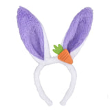 Plush Bunny Ears With Carrot For Kids In Bulk- Assorted