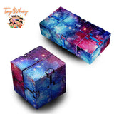 3D Galaxy Cube Infinity Fidget Toy