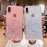 Night Shining Glitter Case Sequin iPhone Case- Assorted