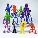 1009TA Hot Ро-блокс Rainbow Friends Toy Cartoon Game Character Figure Doll Kawaii Blue Monster Figure Animal Toys for Kids