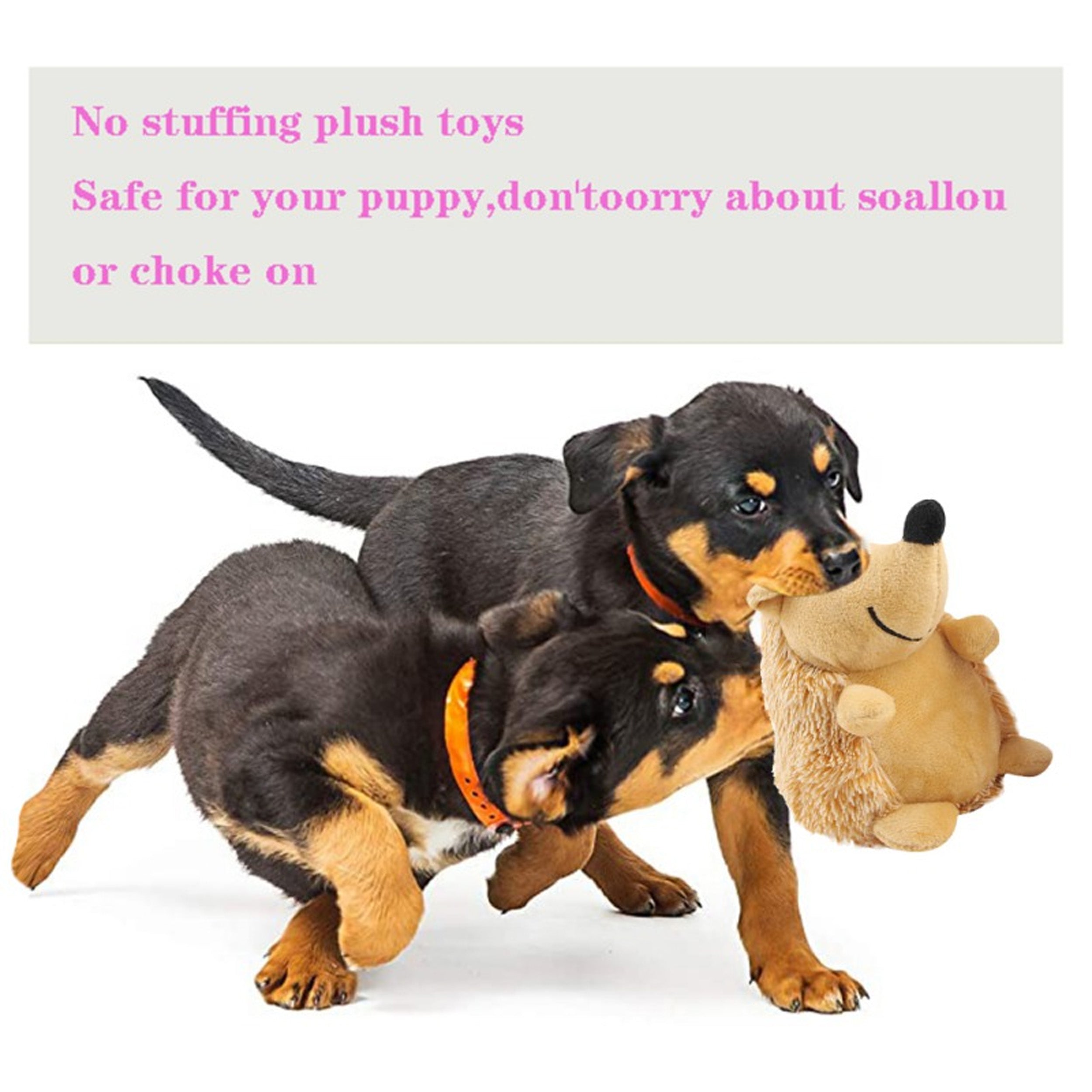Squeaky Plush Dog Chew Toys