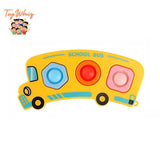 Bus Flippy Pop it Toy for Kids - Anti-Anxiety Stress Reliever