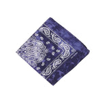 Paisley Printed Cotton Square Bandannas