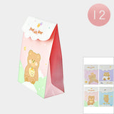 Bear Character Print Folding Gift Bags