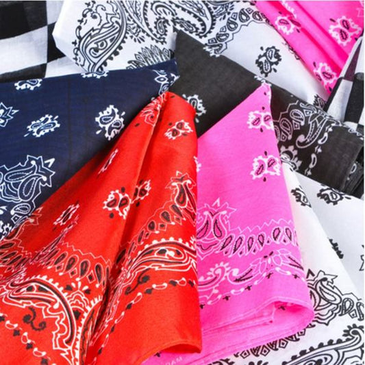 Polyester Bandana -Assorted Color & Size