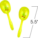 5" Glitter Maracas Kids Toys - Assorted