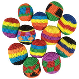 Handmade Knit Kickballs Kids Toys In Bulk - Assorted