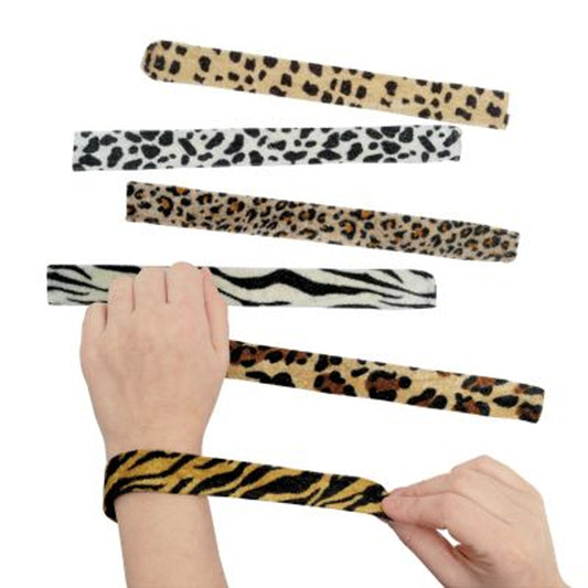 Wholesale Animal Skin Print Slap Bracelets