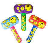 22" Inflatable Smiley Face Mallet – Fun, Bouncy, and Playful Toy for All Ages