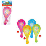 Neon  Paddle Balls kids Toys In Bulk- Assorted